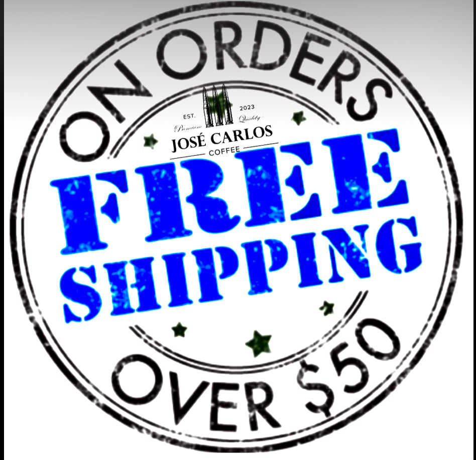 🇺🇸 Enjoy free shipping on all José Carlos Coffee orders over $50. It's our way of saying thank you for choosing us.